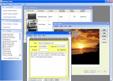 Windows 7 Database Oasis 3.2.9 full